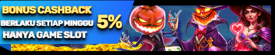BONUS CASHBACK 5%