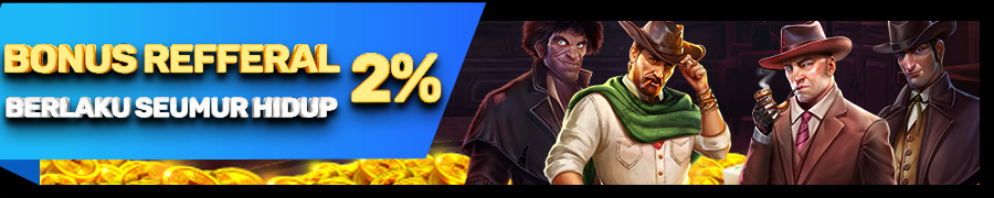 BONUS REFFERAL SEUMUR HIDUP 2%