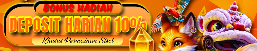 AROMA4D BONUS HADIAH DEPOSIT HARIAN 10%